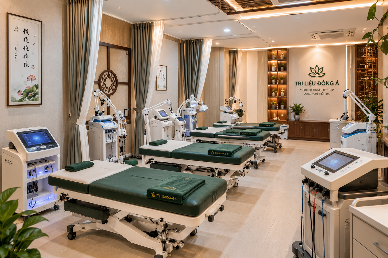 Không gian Trung tâm Trị liệu Đông Á